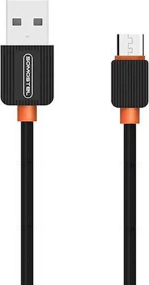 Attēls no Kabel USB Somostel USB-A - microUSB 1 m Czarny (28260)