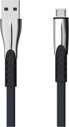 Picture of Kabel USB Somostel USB-A - USB-C 1 m Czarny (BW02 TYP-C NIEBIESKI)