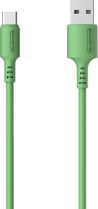 Picture of Kabel USB Somostel USB-A - USB-C 1.2 m Zielony (28247)