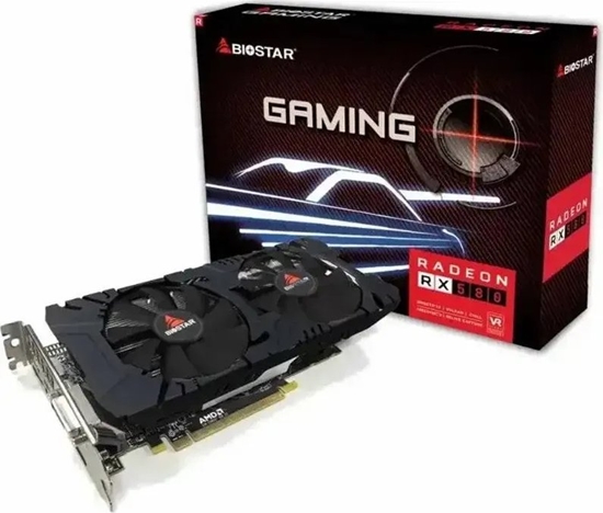 Изображение Karta graficzna Biostar Radeon RX 580 8GB GDDR5 (VA5815TQ82)