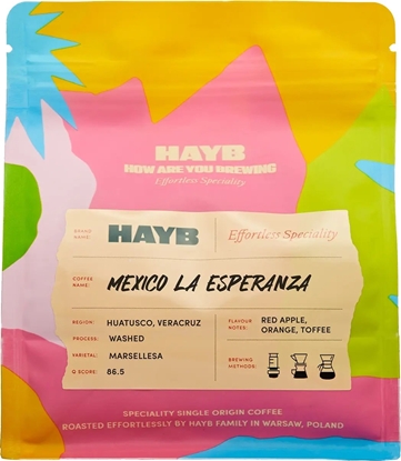 Изображение Kawa ziarnista HAYB Mexico La Esperanza 250 g