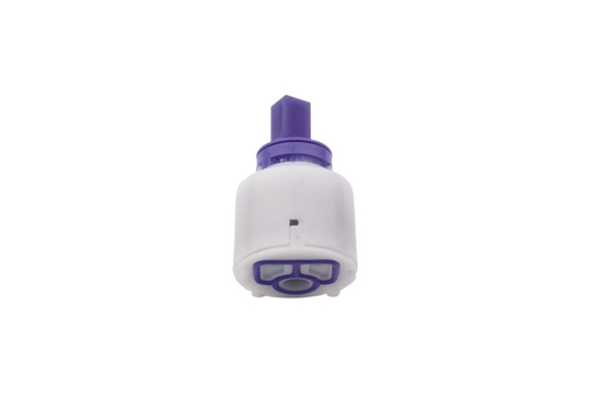 Picture of KFA Regulator ceramiczny R4 niski do baterii Specjalne, Lazuryt, Nefryt, Piryt (884-009-86)