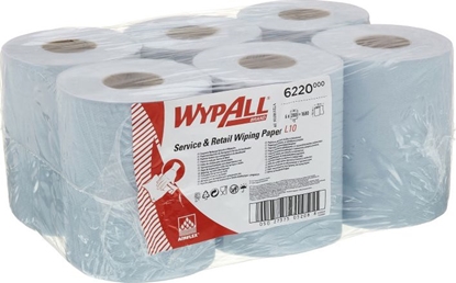 Attēls no Kimberly-Clark Kimberly-Clark Wypall Reach - Rczniki papierowe w rolce z centralnym odwijaniem, handel detaliczny i usugi - Niebieskie