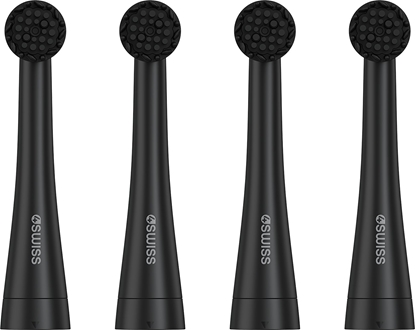 Picture of Kocówka 4Swiss ST216 Electrosonic Care+ 4-PAK rotacyjne Black
