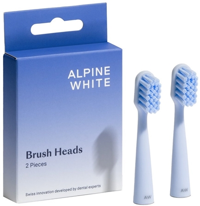 Picture of Kocówka Jordan  ALPINE White Brush Heads wymienne kocówki do szczoteczki sonicznej 2szt.