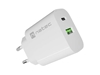 Picture of Ładowarka sieciowa Ribera 1xUSB-A 1xUSB-C 20W biała 