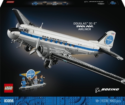 Picture of LEGO Icons Samolot pasaerski Douglas DC-3 PAN AM® (11378)