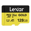 Изображение MEMORY MICRO SDXC 128GB UHS-II/GOLD LMSGOLD128G-BNNNG LEXAR