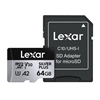Изображение MEMORY MICRO SDXC 64GB UHS-I/LMSSIPL064G-BNANG LEXAR