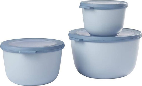 Picture of Mepal Zestaw 3 misek Cirqula okrga 500 1000 2000 Nordic Blue 106231015700