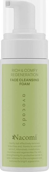 Picture of Nacomi Rich&Comfy Regeneration Oczyszczajca pianka do twarzy Avocado 150ml