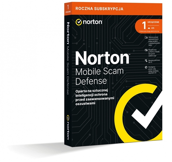 Изображение Oprogramowanie Mobile Scam Defence PL 1U 1Dvc 1Y 21488054 