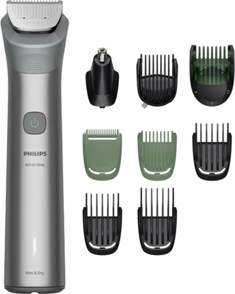Изображение Philips All-in-One Hair trimmer | MG5931/15 Series 5000 | Cordless | Number of length steps 13 | Step precise 0.5 mm | Light gray