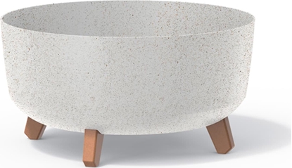 Picture of Prosperplast Doniczka Gracia Low Eco* Wood DGRL400LW biay