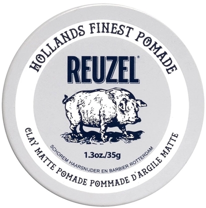 Attēls no Reuzel REUZEL_Clay Matte Pomade White pomada do wosów 35g