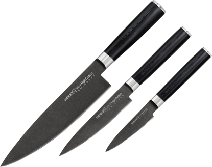 Attēls no Samura Samura MO-V stonewash zestaw 3 noy kuchennych