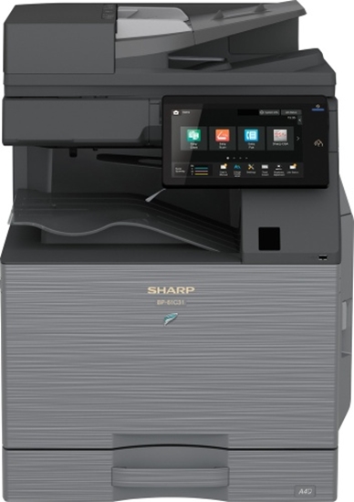 Picture of Sharp BP-61C31 (BP61C31) Printer Laser Colour MFP MFP A3 31 ppm USB Wi-Fi Ethernet LAN