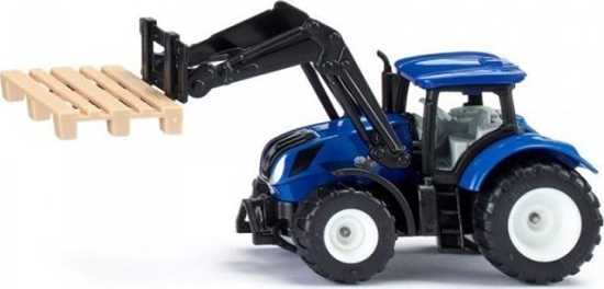 Picture of Siku Siku Traktor z widami i paletami New Holland