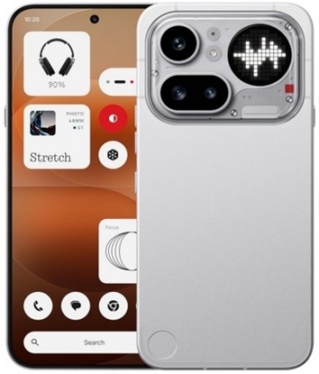 Picture of Smartfon Nothing Smartfon Nothing Phone 4a Pro 5G 8/128GB - srebrny