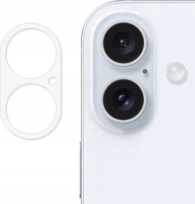 Изображение TelForceOne Ecobox szko hartowane 6D na aparat do iphone 16