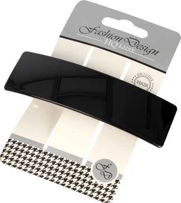 Picture of Top Choice Top Choice Fashion Design Spinka do wosów automatyczna czarna-poysk (26331) 1szt
