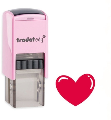 Изображение Trodat trodat Stempel Motywowy Printy edy pastel+ro Poduszka czerwony de/ang