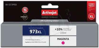 Attēls no Tusz Activejet Tusz AH-973MRX / HP 973XL F6T82AE (Magenta)