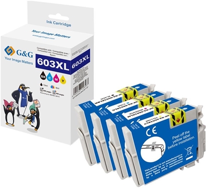Изображение Tusz G&G XL-atramenty drukarskie kompatybilne z Epson 603XL/Multipack
