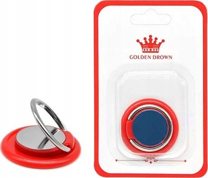 Picture of UCHWYT TELEFONU STOJAK PREMIUM UNIWERSALNY VEGA CZERWONY RING HOLDER