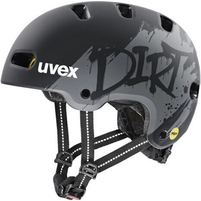 Изображение Uvex Kid 4 Style Mips dirt black matt 51_55_cm (41/4/824/01/15)