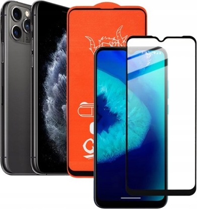 Изображение Vega SZKO SOMOSTEL IPHONE X XS  11 PRO PASKIE HARTOWANE 9H CZARNA RAMKA  5,8 CALA 9D>
