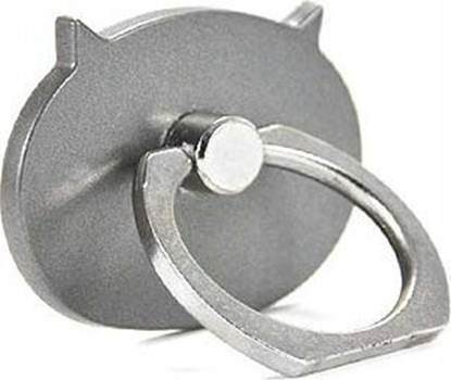 Picture of Vega UCHWYT TELEFONU STOJAK GRUBY KOT SZARY UNIWERSALNY VEGA NA RK RING HOLDER>