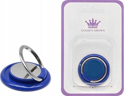 Picture of Vega UCHWYT TELEFONU STOJAK PREMIUM UNIWERSALNY NIEBIESKI RING HOLDER>