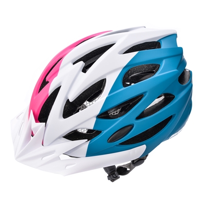 Picture of Velosipēdistu aizsargķivere MARVEN L 58-61 cm pink / white / sea