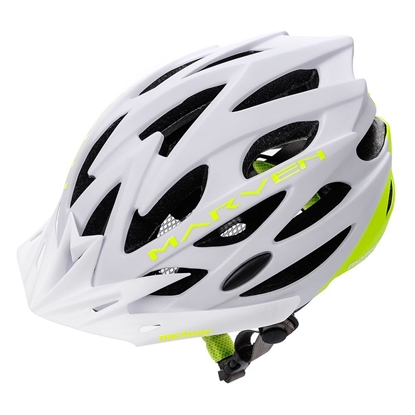 Picture of Velosipēdistu aizsargķivere MARVEN L 58-61 cm white/neon green