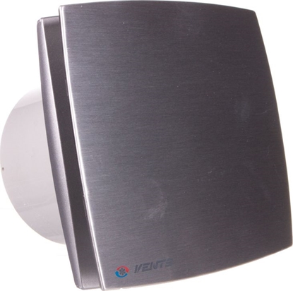 Attēls no Vents Wentylator azienkowy fi 125 230V 16W 167m3/h 34dB z timerem szczotkowane aluminium 125LDATMET