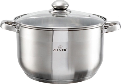 Изображение Zilner GARNEK STALOWY 10L 28cm DNO 5 WARSTWOWE ZILNER ZL-7309 / 9119
