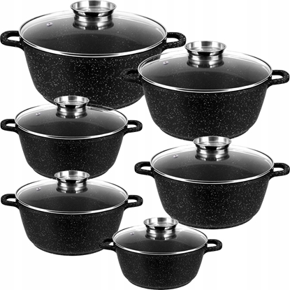 Изображение Zilner Garnki marmurowo-ceramiczne (ZL-7215)