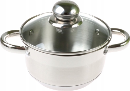 Изображение Zilner INDUKCJA GARNEK Stalowy z POKRYWK 1,8L 16cm 7303