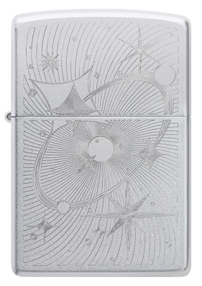 Picture of Zippo Lighter 46724 Atomic Cosmos Design