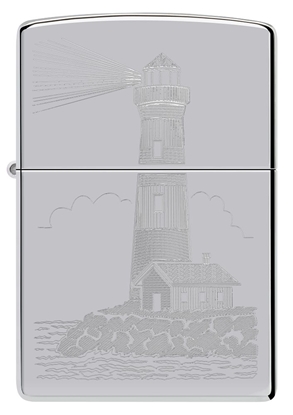 Picture of Zippo Lighter 46725 Lighthouse Design