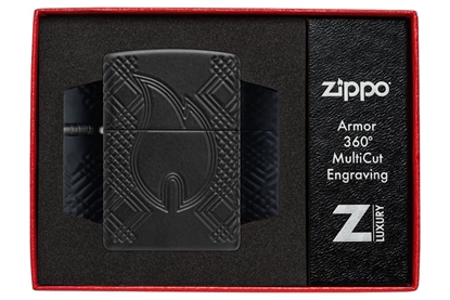 Picture of Zippo Lighter 46775 Armor® Zippo Flame Design
