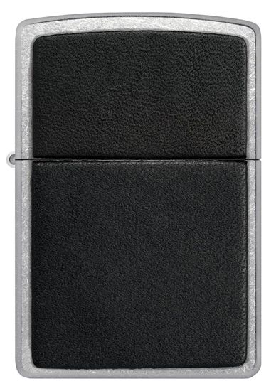 Изображение Zippo Lighter 46778 Black Leather Emblem