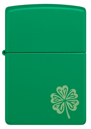 Picture of Zippo Lighter 46850 Lucky Clover Design