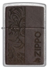 Изображение Zippo Lighter 46920 Brown Leather Emblem