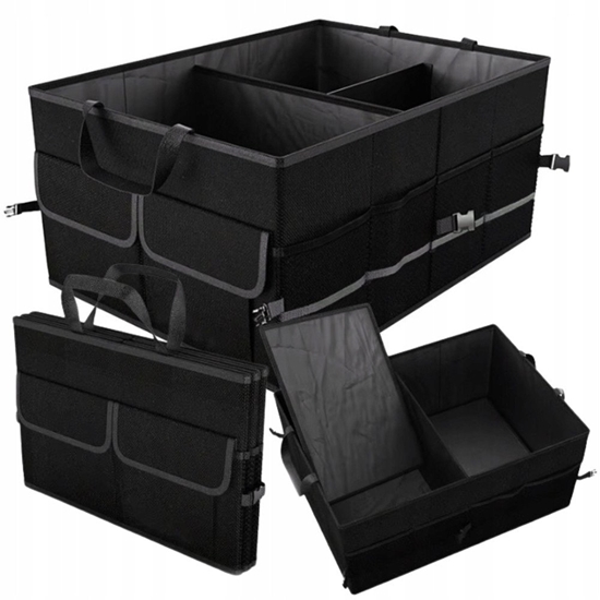 Изображение 4kom.pl ECOBOX* ORGANIZER DO BAGANIKA SAMOCHODOWEGO - SKADANY