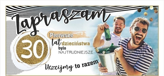 Picture of AB Card Zaproszenie Urodziny 30 Z120 (10 szt.)