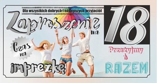 Изображение AB Card Zaproszenie Urodziny Z97 (10szt.)