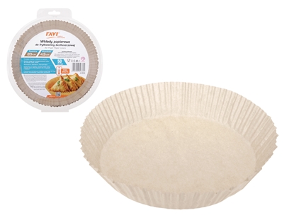Attēls no Air fryer round baking paper, 20 cm, 50 pcs, 22 x 5 x 24, 30336, Simple Solution