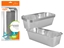 Attēls no Aluminium moulds 1000 ml, 5 pcs, 18.7 x 7.5 x 38, 00111, Simple Solution